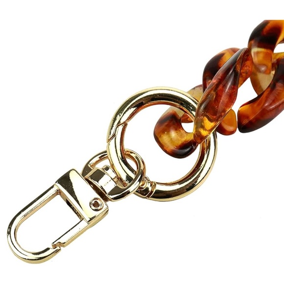 Tortoiseshell Chain Strap - Picture 2 of 5